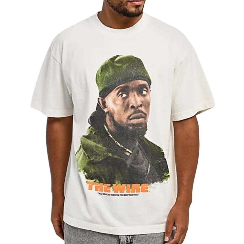 HBO ORIGINAL The Wire Omar Lookout Tee in White Size XL New without Tag